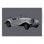 MG TD Mark II Roadster Card
