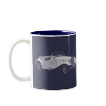 MG TD Mark II Roadster Mug