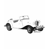 MG TD Mark II Roadster Women's T-shirt