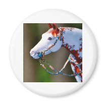 MGA ITS REALLY ME TURQ BIT LEFT PROFILE magnets