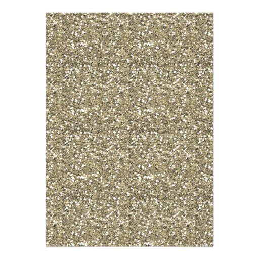 MGTG LIGHT TAN NEUTRAL GLITTER-TEXTURED BACKGROUND CUSTOM INVITES | Zazzle