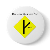 MGTOW Logo Button-Large Size-White Background by MGTOWHero MGTOW Logo Button-Large Size-White Background