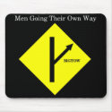 MGTOW Mousepad-Black Background by MGTOWHero MGTOW Mousepad-Black Background