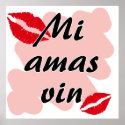 Mi amas vin - Esparanto - I love you