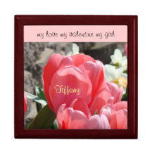 Mi amor mi tarjeta del día de San Valentín mis reg Cajas De Regalo