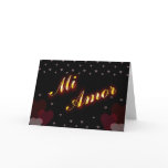 Mi Amor Tarjeta Greeting Card