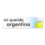 Mi Argentina Bumper Sticker