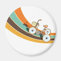Mi bici retra iman para frigorífico