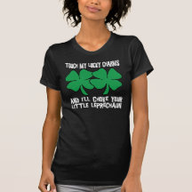Mi camiseta afortunada de los encantos