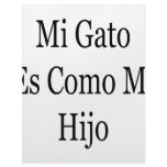 Mi Gato Es Como Mi Hijo Letterhead