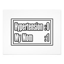 Mi hipertensión del golpe de la mamá (marcador) invitacion personalizada