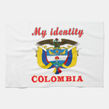 Mi identidad Colombia Toalla