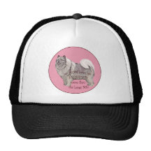 Mi KEESHOND de la MAMÁ Gorras