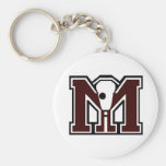 MI Lacrosse Key Chains