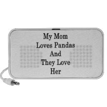 Mi mamá ama pandas y la aman altavoz