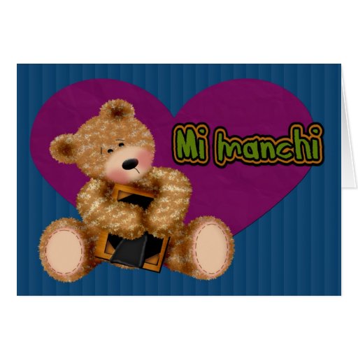 Mi Manchi - I miss you Card