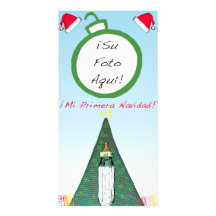 ¡Mi Primera Navidad! Customized Photo Card