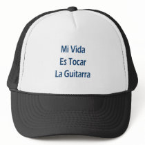 Mi Vida Es Tocar La Guitarra hats