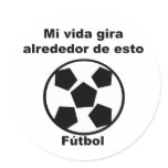 Mi Vida Gira Alrededor Del Futbol stickers