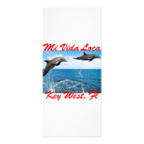 Mi Vida Loca Key West Wild Dolphins rack cards