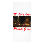 Mi Vida Loca Mardi Gras #011 Full Color Rack Card