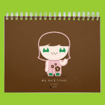 mia, boo & friends calendar by irenestrange mia, boo & friends calendar