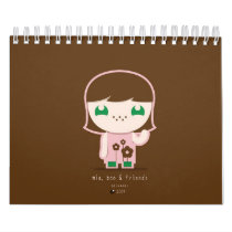 mia, boo & friends calendar