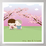 mia, boo & friends poster posters