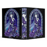 "Mia" Gothic Victorian Cat Fairy Art Binder "Mia" Gothic Victorian Cat Fairy Art Binder