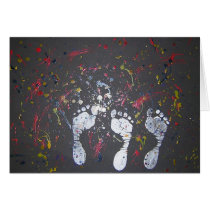 mia mya footprints cards