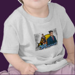 Mia & Phoenix on the bench t-shirts