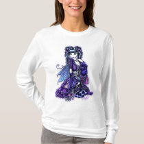 "Mia" Ruffled Babydoll Fairy White Hoodie t-shirts by mykajelina "Mia" Ruffled Babydoll Fairy White Hoodie t-shirts