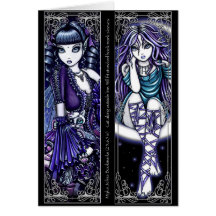 Mia & Venus Moon Fairy Bookmarks Card