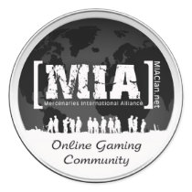 MIAClan.net High Quality Decals White/Black stickers