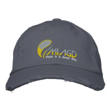 MIAGD Dark Embroidered Hat