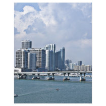 Miam Beach Skyline Custom Flyer