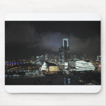 Miami at Night Mouse Pads