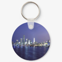 Miami at Twlight keychains