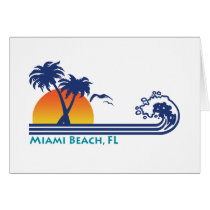 Miami Beach Greeting Card