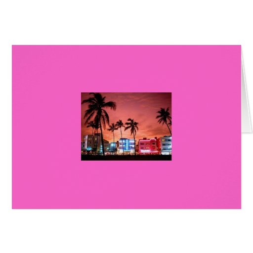 MIAMI BEACH CARD