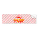 Miami Beach, Florida Bumper Sticker