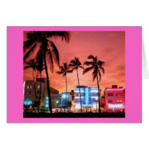 Miami Beach, Florida Card