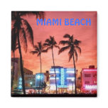 Miami Beach, Florida Refrigerator Magnet