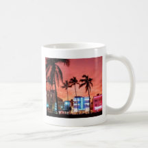 Miami Beach, Florida Mugs