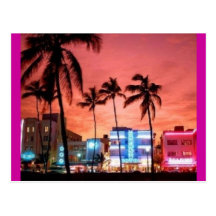 Miami Beach, Florida Postcard