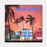 Miami Beach, Florida Refrigerator Magnet