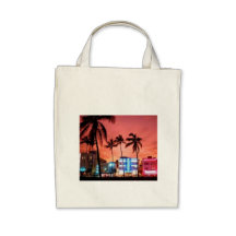 Miami Beach, Florida Tote Bags