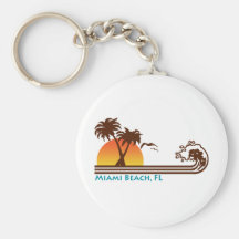 Miami Beach Keychains
