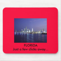 miami-beach-night, FLORIDAJust a few clicks awa... Mouse Pads