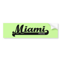 Miami Bumper Sticker